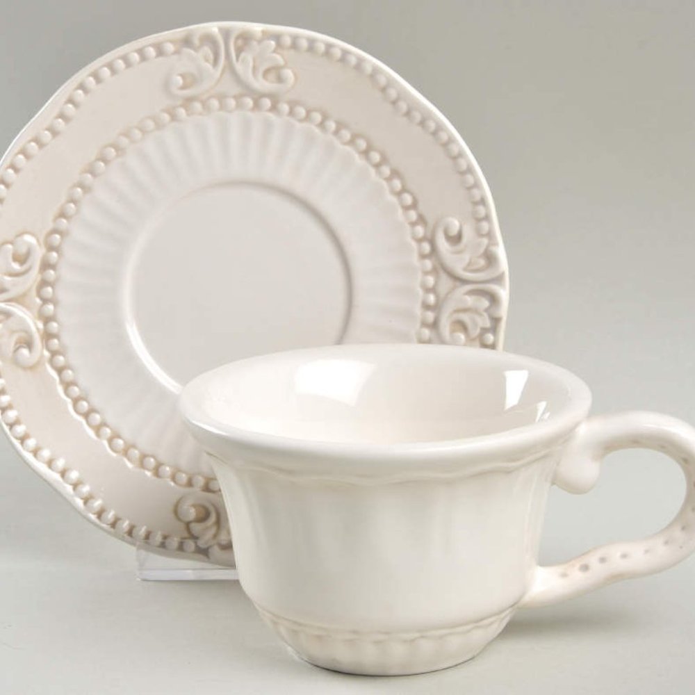 American atelier baroque cups and saucers